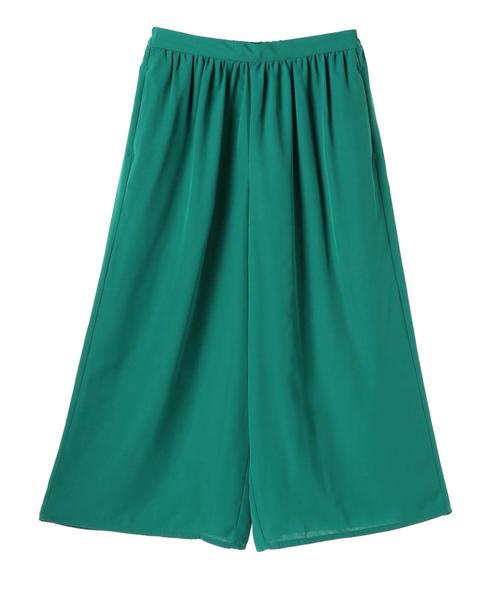 AMERICAN HOLIC（アメリカンホリック）の「・12colタックワイドガウチョパンツ（その他パンツ・レディース・ブラック系その他/アイボリー/モカ/ストライプ/その他14/グリーン/キャメル/ドット/ブルー/ブラック/イエロー・L/M）」の17枚目の写真