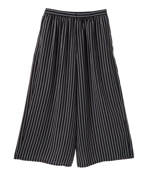 AMERICAN HOLIC（アメリカンホリック）の「・12colタックワイドガウチョパンツ（その他パンツ・レディース・ブラック系その他/アイボリー/モカ/ストライプ/その他14/グリーン/キャメル/ドット/ブルー/ブラック/イエロー・L/M）」の19枚目の写真