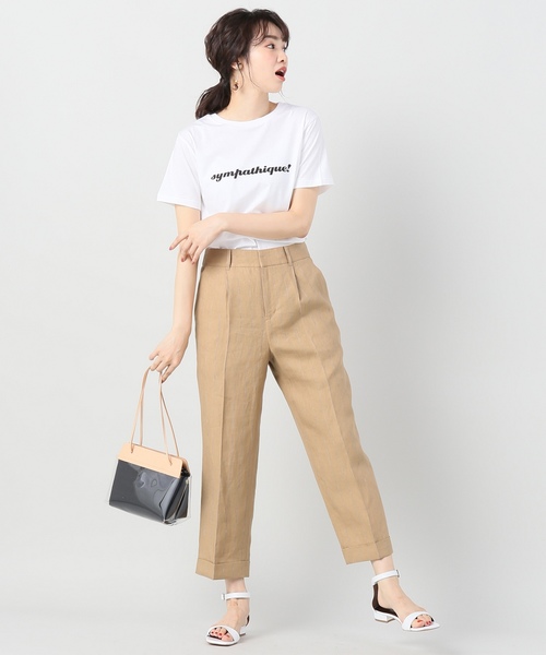 セール】French Linenタックパンツ◇（その他パンツ）｜IENA