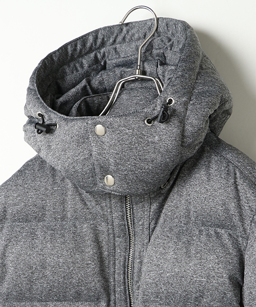 VENCEEXCHANGE（ヴァンスエクスチェンジ）の「杢ストレッチワキリブブルゾン（ブルゾン・メンズ・ブラック/グレー・LL/M/L）」の5枚目の写真