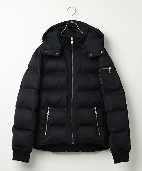 VENCEEXCHANGE（ヴァンスエクスチェンジ）の「杢ストレッチワキリブブルゾン（ブルゾン・メンズ・ブラック/グレー・LL/M/L）」の16枚目の写真