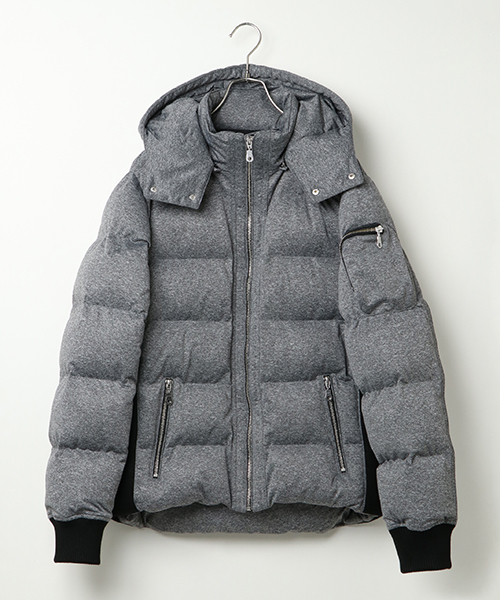 VENCEEXCHANGE（ヴァンスエクスチェンジ）の「杢ストレッチワキリブブルゾン（ブルゾン・メンズ・ブラック/グレー・LL/M/L）」の17枚目の写真