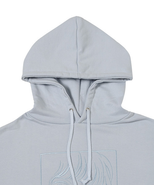 Candy Stripper(キャンディストリッパー)の「GIRLS GIRLS GIRLS HOODIE(パーカー・レディース・オフホワイト/ブラック/ライトブルー/ピンク・2)」の11枚目の写真