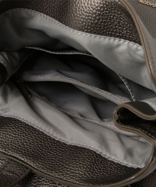 LA BAGAGERIE（ラバガジェリー）の「金具アクセントリュック（バックパック/リュック・レディース・ブラック/グレー/その他/ブルー/アイボリー/ブラウン/グリーン・FREE）」の12枚目の写真