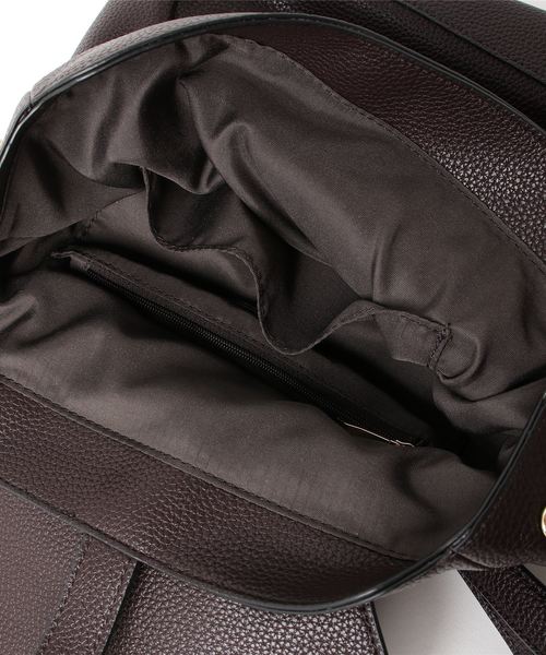 LA BAGAGERIE（ラバガジェリー）の「金具アクセントリュック（バックパック/リュック・レディース・ブラック/グレー/その他/ブルー/アイボリー/ブラウン/グリーン・FREE）」の16枚目の写真