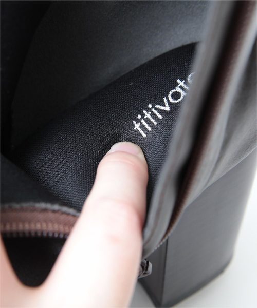 titivate(ティティベイト)の「クッション入りチャンキーヒールショートブーツ(ブーツ・レディース・ブラック/ダークブラウン・S/M/L/LL)」の11枚目の写真