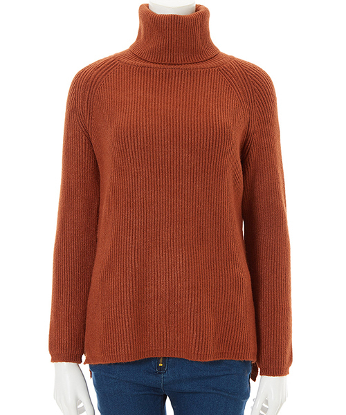 fifth(フィフス)の「バックロングタートルカラーニット(ニット/セーター・レディース・ブルー/ホワイト/グレー/イエロー/ボルドー/ベージュ/ブラウン/ブラック・MEDIUM)」の11枚目の写真