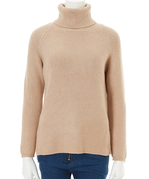 fifth(フィフス)の「バックロングタートルカラーニット(ニット/セーター・レディース・ブルー/ホワイト/グレー/イエロー/ボルドー/ベージュ/ブラウン/ブラック・MEDIUM)」の12枚目の写真