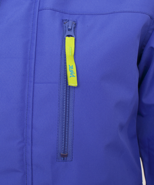 X-girl（エックスガール）の「OUTDOOR JUMPER（ナイロンジャケット・レディース・ブラック/ブルー/カモフラージュ・1/2）」の14枚目の写真