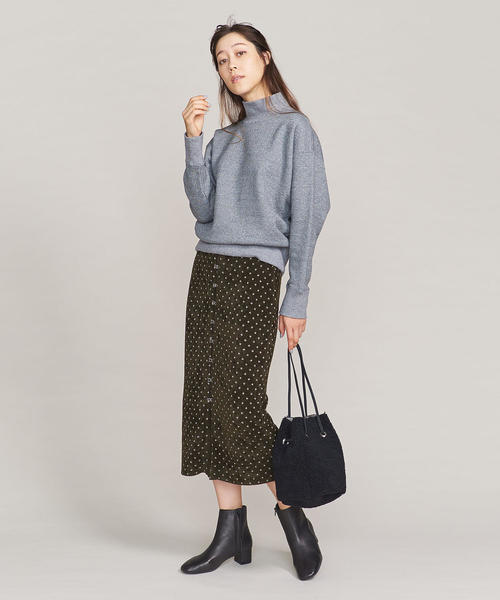 TAN（タン）の「＜TAN＞ドットジャカードスカート（スカート）」 - WEAR 