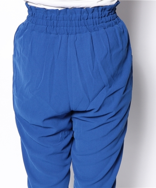 WEGO（ウィゴー）の「WEGO/ハイウエストタックパンツ（その他パンツ・レディース・ブラック/ダークグリーン/ブルー/ネイビー・FREE）」の8枚目の写真