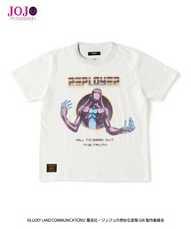 ジョジョの奇妙な冒険（ジョジョノキミョウナボウケン）の「Leone Abbacchio’s stand T / レオーネ・アバッキオズスタンドTシャツ【ジョジョの奇妙な冒険コラボレーションアイテム】（Tシャツ/カットソー）」