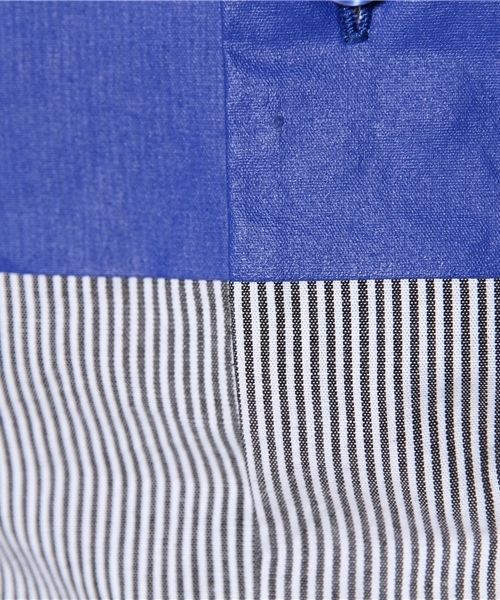 WEGO（ウィゴー）の「WEGO/BOXロゴシャツ（シャツ/ブラウス・メンズ・ホワイト/ブラック・LARGE/MEDIUM）」の5枚目の写真