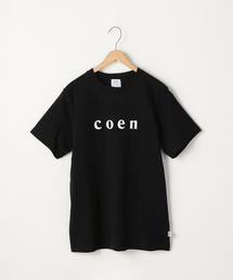 coen | 【WOMENS】coen(コーエン)ロゴTシャツ(Tシャツ/カットソー)