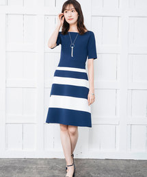 Anayi アナイのワンピース ブルー ネイビー 青色系 通販 Zozotown