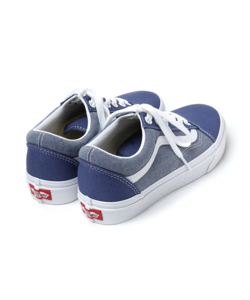 VANS(バンズ)の「【VANS(ヴァンズ)】OLD SKOOL(オールドスクール) -BLUE-(WOMEN)(スニーカー・レディース・スカイブルー・SMALL/MEDIUM/LARGE)」の4枚目の写真