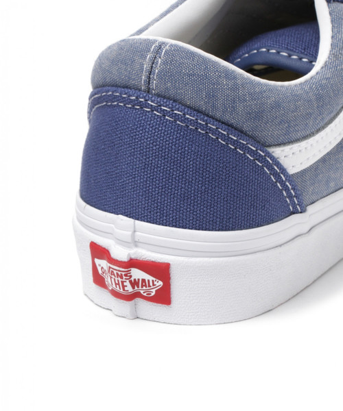VANS(バンズ)の「【VANS(ヴァンズ)】OLD SKOOL(オールドスクール) -BLUE-(WOMEN)(スニーカー・レディース・スカイブルー・SMALL/MEDIUM/LARGE)」の8枚目の写真