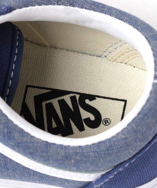 VANS(バンズ)の「【VANS(ヴァンズ)】OLD SKOOL(オールドスクール) -BLUE-(WOMEN)(スニーカー・レディース・スカイブルー・SMALL/MEDIUM/LARGE)」の9枚目の写真