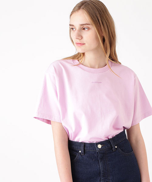 JILL STUART（ジルスチュアート）の「◆＜sweet×JILLSTUART＞ロゴビッグTシャツ（Tシャツ/カットソー・レディース・ホワイト/パープル/ピンク・FREE）」の3枚目の写真