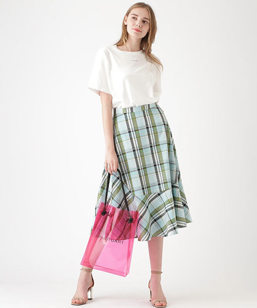 JILL STUART（ジルスチュアート）の「◆＜sweet×JILLSTUART＞ロゴビッグTシャツ（Tシャツ/カットソー・レディース・ホワイト/パープル/ピンク・FREE）」の9枚目の写真