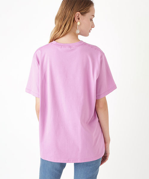 JILL STUART（ジルスチュアート）の「◆＜sweet×JILLSTUART＞ロゴビッグTシャツ（Tシャツ/カットソー・レディース・ホワイト/パープル/ピンク・FREE）」の15枚目の写真