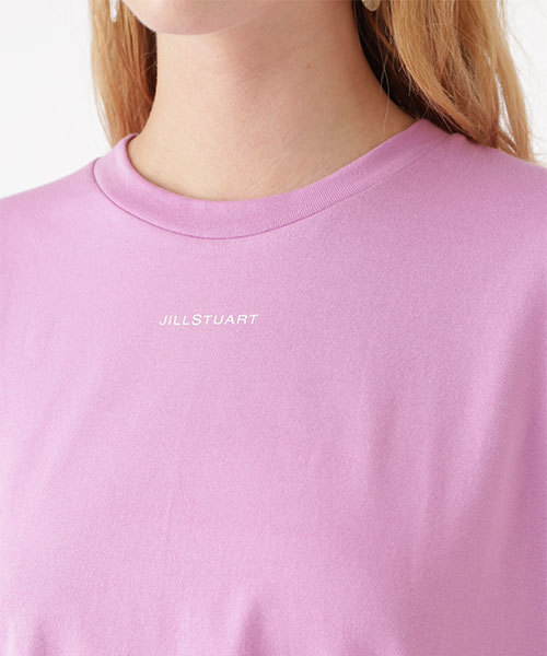 JILL STUART（ジルスチュアート）の「◆＜sweet×JILLSTUART＞ロゴビッグTシャツ（Tシャツ/カットソー・レディース・ホワイト/パープル/ピンク・FREE）」の14枚目の写真