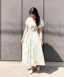 Petit Honfleur | ◇カタログ掲載◇チューリップ袖ワンピース(ワンピース)