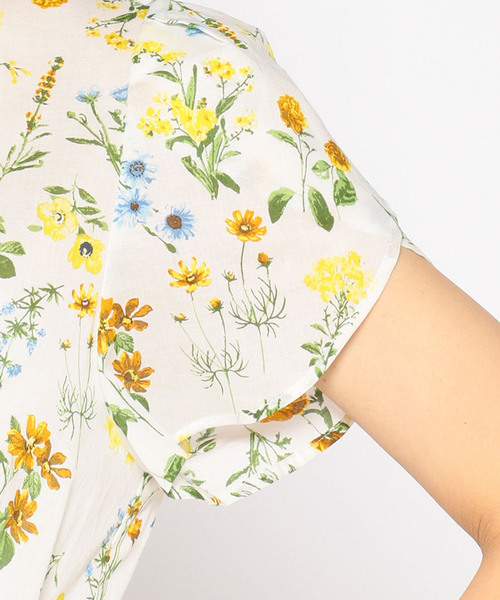 Petit Honfleur(プチオンフルール)の「◇カタログ掲載◇チューリップ袖ワンピース(ワンピース・レディース・レッド/イエロー・11号/9号)」の13枚目の写真