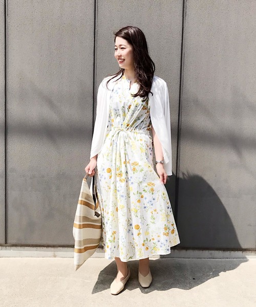 Petit Honfleur(プチオンフルール)の「◇カタログ掲載◇チューリップ袖ワンピース(ワンピース・レディース・レッド/イエロー・11号/9号)」の17枚目の写真