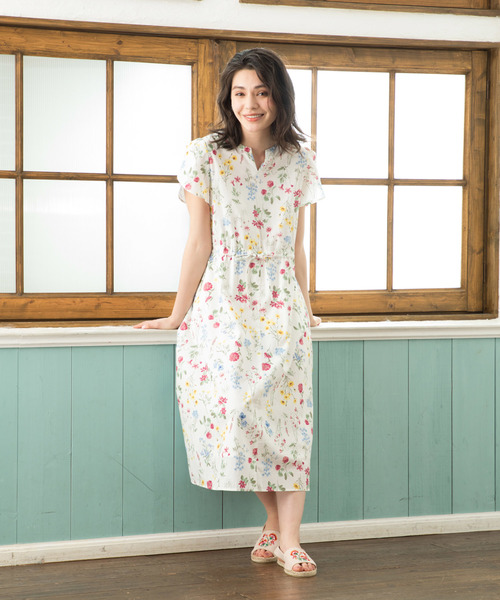 Petit Honfleur(プチオンフルール)の「◇カタログ掲載◇チューリップ袖ワンピース(ワンピース・レディース・レッド/イエロー・11号/9号)」の20枚目の写真