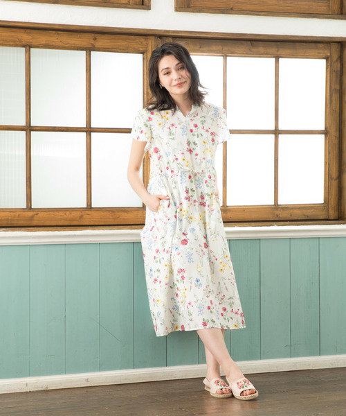 Petit Honfleur(プチオンフルール)の「◇カタログ掲載◇チューリップ袖ワンピース(ワンピース・レディース・レッド/イエロー・11号/9号)」の8枚目の写真