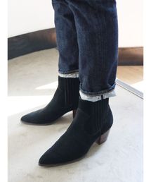 Ungrid | フェイクスウェードポインテッドブーツ(ブーツ)