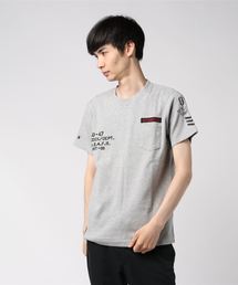 スパンテレコミリタリークルーネックTシャツ (RM)