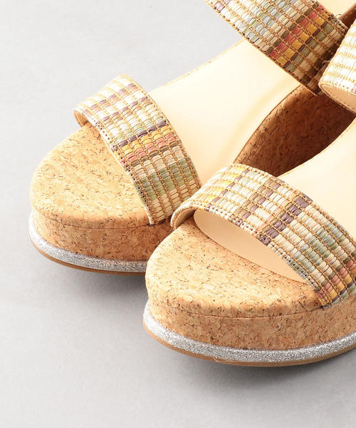 ODETTE E ODILE（オデットエオディール）の「OFC 2ベルトウェッジ サンダル70（サンダル・レディース・その他1/シルバー/ブラック・35/36/37）」の10枚目の写真