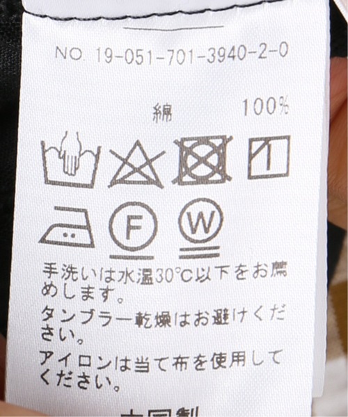 JOINT WORKS（ジョイントワークス）の「カラミストライプノースリブラウス（シャツ/ブラウス・レディース・ブラック/イエロー・FREE）」の6枚目の写真