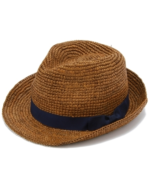 BEAUTY&YOUTH UNITED ARROWS（ビューティーアンドユースユナイテッドアローズ）の「BYBC  ∵ラフィアテープハット　◆（ハット・レディース・ブラック/ベージュ/ダークブラウン・フリー）」の3枚目の写真
