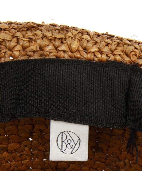 BEAUTY&YOUTH UNITED ARROWS（ビューティーアンドユースユナイテッドアローズ）の「BYBC  ∵ラフィアテープハット　◆（ハット・レディース・ブラック/ベージュ/ダークブラウン・フリー）」の5枚目の写真