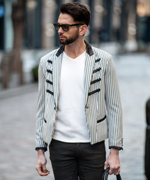 JOHNNY WOLF�i�W���j�[�E���t�j�́uCORVUS-STRIPE(�R���o�X-�X�g���C�v)�i�|���I�� �e�[���[�h �W���P�b�g�i�e�[���[�h�W���P�b�g�j�v