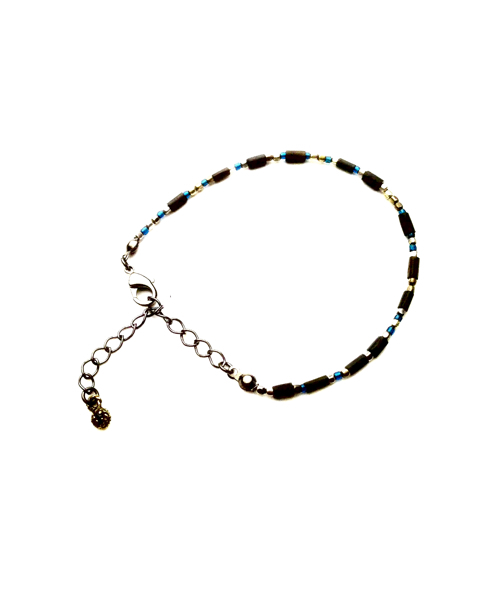 VIVIFY（ビビファイ）の「ブレスレット/サファイア/誕生石（ブレスレット・メンズ・ダークブラウン・FREE）」の3枚目の写真