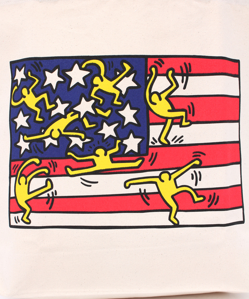 WEGO(ウィゴー)の「WEGO/Keith Haring(キースヘリング) トートバッグ(トートバッグ・メンズ・その他1/その他2/その他3/その他4・FREE)」の9枚目の写真