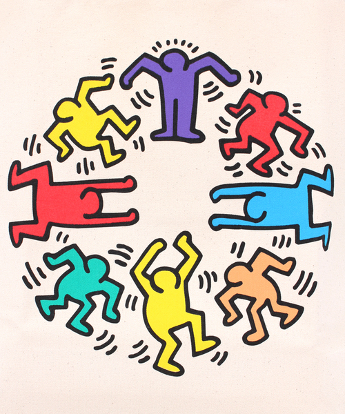 WEGO(ウィゴー)の「WEGO/Keith Haring(キースヘリング) トートバッグ(トートバッグ・メンズ・その他1/その他2/その他3/その他4・FREE)」の10枚目の写真