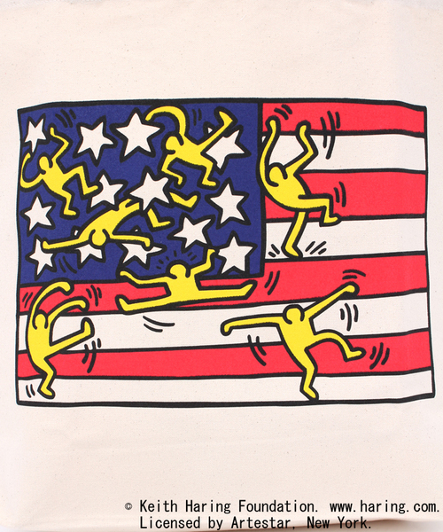 WEGO(ウィゴー)の「WEGO/Keith Haring(キースヘリング) トートバッグ(トートバッグ・メンズ・その他1/その他2/その他3/その他4・FREE)」の12枚目の写真