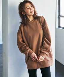 袖タックボリュームスウェット