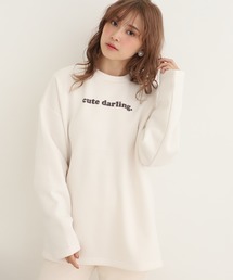 one after another NICE CLAUP | ビッグシルエットロゴトップス(Tシャツ/カットソー)
