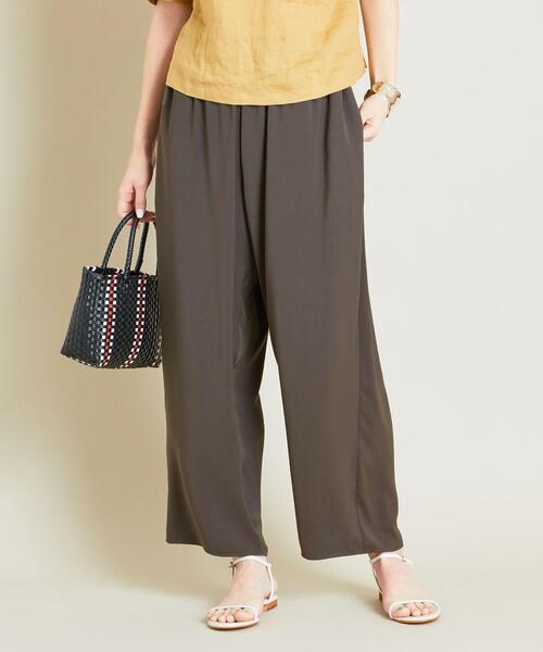 BEAUTY&YOUTH UNITED ARROWS(ビューティーアンドユースユナイテッドアローズ)の「BY ギャザーワイドパンツ ◆(その他パンツ・レディース・オレンジ/ダークグリーン/ダークグレー・M/S)」の21枚目の写真