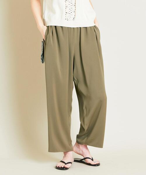 BEAUTY&YOUTH UNITED ARROWS(ビューティーアンドユースユナイテッドアローズ)の「BY ギャザーワイドパンツ ◆(その他パンツ・レディース・オレンジ/ダークグリーン/ダークグレー・M/S)」の16枚目の写真