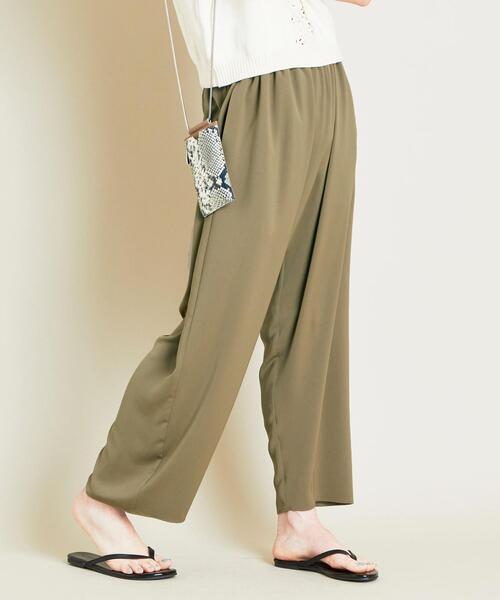 BEAUTY&YOUTH UNITED ARROWS(ビューティーアンドユースユナイテッドアローズ)の「BY ギャザーワイドパンツ ◆(その他パンツ・レディース・オレンジ/ダークグリーン/ダークグレー・M/S)」の15枚目の写真