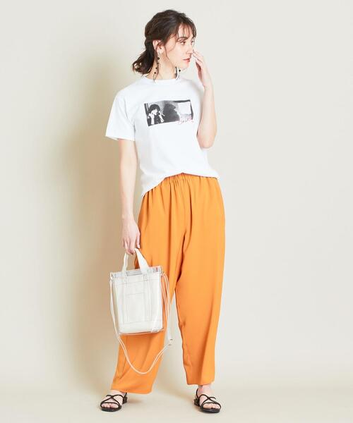 BEAUTY&YOUTH UNITED ARROWS(ビューティーアンドユースユナイテッドアローズ)の「BY ギャザーワイドパンツ ◆(その他パンツ・レディース・オレンジ/ダークグリーン/ダークグレー・M/S)」の11枚目の写真