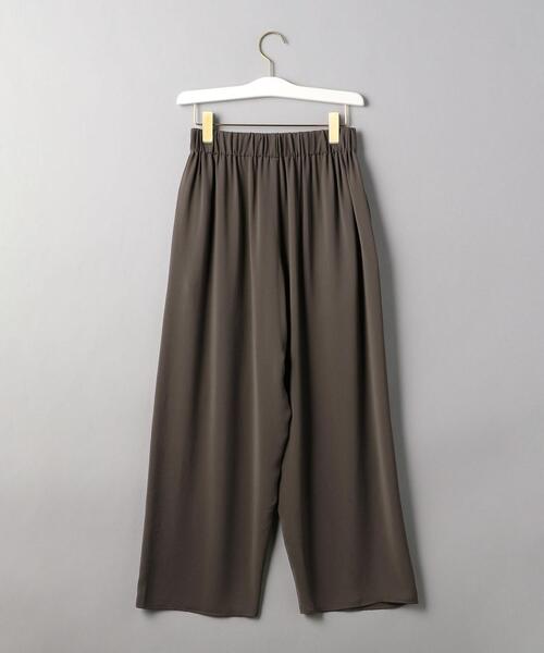 BEAUTY&YOUTH UNITED ARROWS(ビューティーアンドユースユナイテッドアローズ)の「BY ギャザーワイドパンツ ◆(その他パンツ・レディース・オレンジ/ダークグリーン/ダークグレー・M/S)」の6枚目の写真
