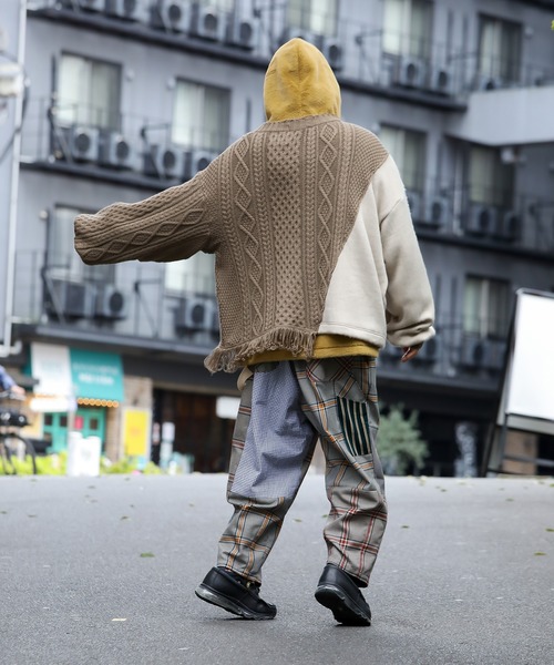 masterkey（マスターキー）の「mn2162-PARASYTE-SHORT（ニット/セーター・メンズ・ベージュ/グレー/ブラック・FREE）」の6枚目の写真